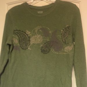 Long sleeve cotton shirt